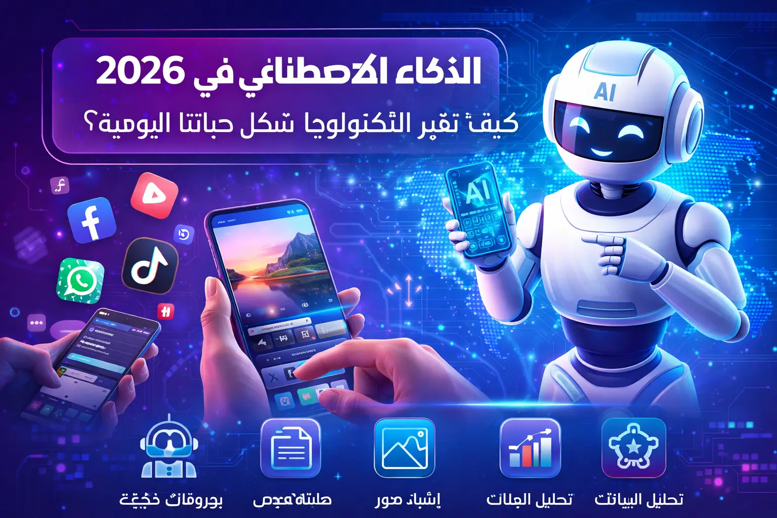 تطور الذكاء الاصطناعي في 2026: كيف تغيّر التكنولوجيا شكل حياتنا اليومية؟