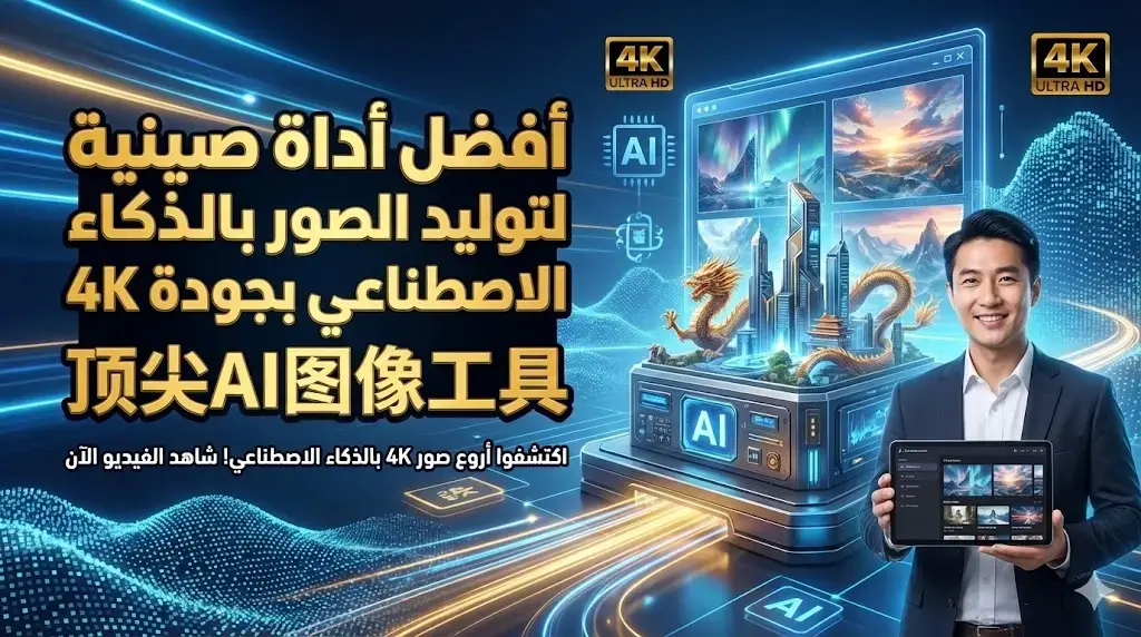 اداة صينية تولد صور بجودة 4k و تدمج الصور و تثبت الشخصية