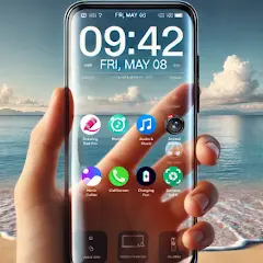 تحويل هاتفك الي هاتف شفاف بالكامل