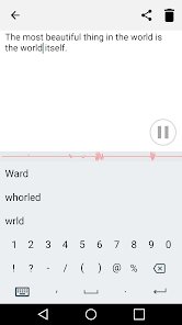 تطبيق احترافي لتحويل الصوت لكتابة تدعم جميع لغات العالم screenshot 4