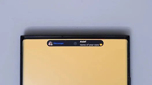 تحويل الكاميرا الأمامية إلى مركز إشعارات ذكي screenshot 5