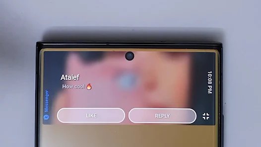 تحويل الكاميرا الأمامية إلى مركز إشعارات ذكي screenshot 6