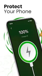 تطبيق لتنبيهك اثناء الشحن و معرفة جودة الشاحن و صحة البطارية screenshot 5