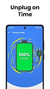 تطبيق لتنبيهك اثناء الشحن و معرفة جودة الشاحن و صحة البطارية screenshot 8