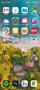 تحويل شكل الاندرويد لاخر اصدار من الايفون screenshot 2