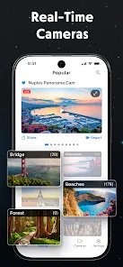 تطبيق لمشاهدة اماكن مختلفة من العالم بشكل مباشر screenshot 3