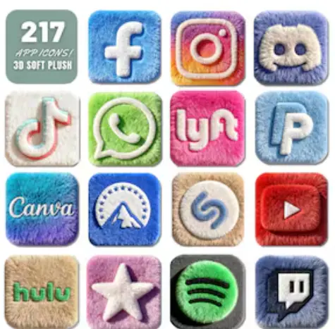 ايقونات fluffy screenshot 1